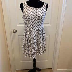 Swing Dress with Cutout back